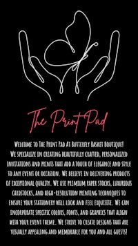 a flyer for the print pad